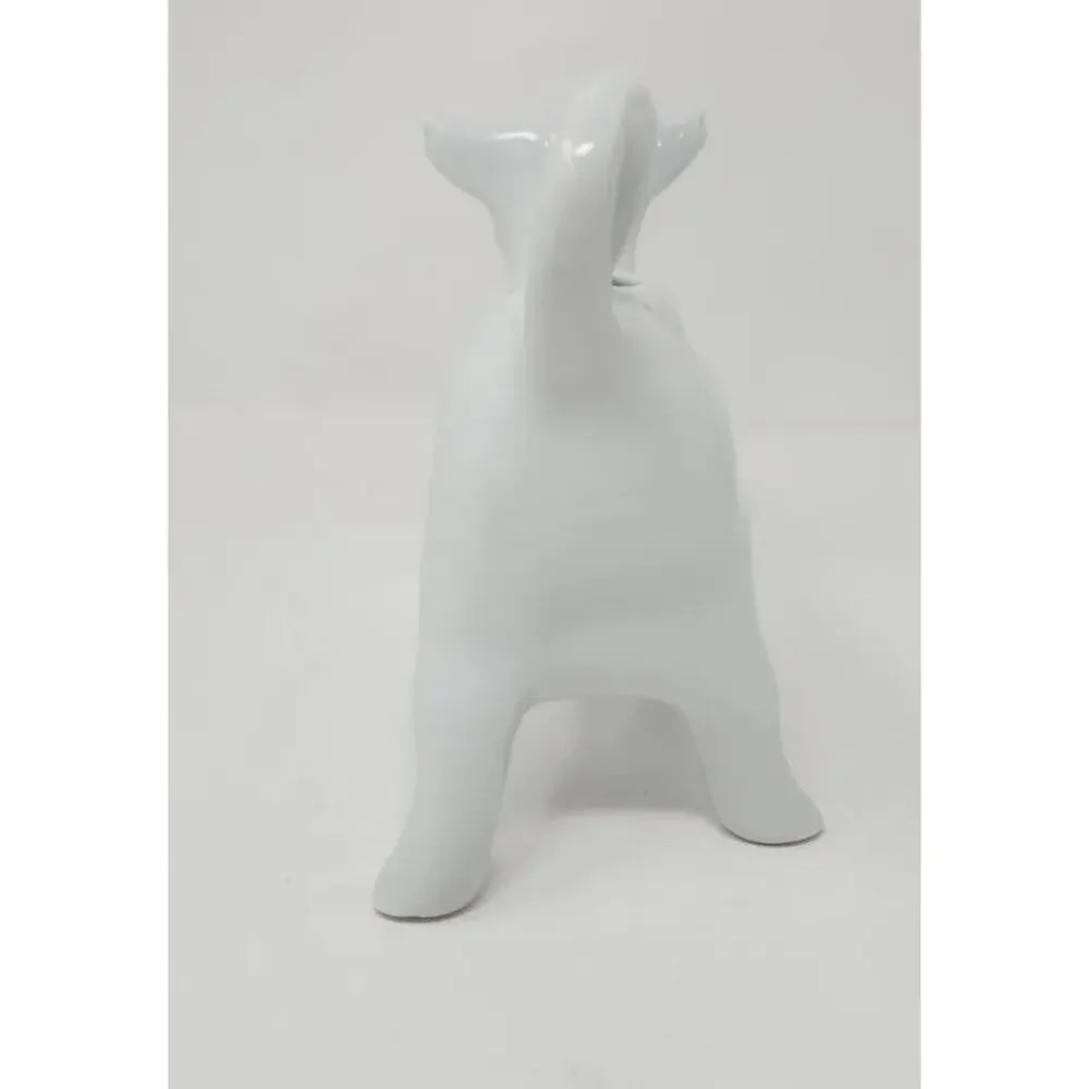 Vintage Pillivuyt France‎ Porcelain R901 56 White Cow Figurine Milk Creamer U1